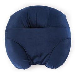 Pregnancy & Nursing Pillow Combo, U Shape Maternity Pillow, Dark Blue | For Pregnancy Sleeping, 5 In 1 Multipurpose Use, Nursing Pillow | For Breastfeeding With Cotton Removable Cover