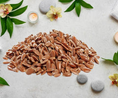 India's Creation Alsi Flax Seeds Linum Usitatissimum Raw Herbs Linseed - Jadi Booti Single Herbs, No Artificial Colour, Flavours & Preservative | 100gm 0.2lbs