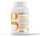 Glimlach Vitamin C Complex Tablet With Amla & Zinc For Men And Women - Supports Energy, Immunity, Antioxidant | 50 Veg Tablets , 100gm 0.2lbs