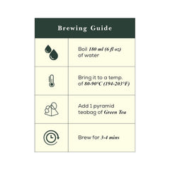 McLeod Russel 1869 Chamomile Green Tea - 100gm, 3.5 Ounce, 50 Pyramid Tea Bags | Better Sleep & Relaxation - Long Leaf Green Tea | Low Caffeine, Pure & Natural Chamomile Flower