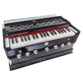Musical Instrument Harmonium - 7 Stoppers, 39 Smooth Conditioned Keys, Double Fold Bellow | 440v Tunned - Compact & Portable Design | Perfect For Beginners & Kids