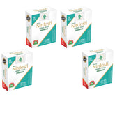 Icey Mint Flavored Herbal Filter Dhoompan Sticks - Pack Of 4X 20 Pcs Herbal Cigarette | Bidi Sticks Rolled In Tendu Leaves, Non-Addictive Sticks - Tobacco Free & Nicotine Free