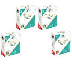Icey Mint Flavored Herbal Filter Dhoompan Sticks - Pack Of 4X 20 Pcs Herbal Cigarette | Bidi Sticks Rolled In Tendu Leaves, Non-Addictive Sticks - Tobacco Free & Nicotine Free