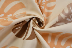 100% Cotton Single Bedsheets With 1 Pillow Covers - 60 X 90 Inches, Beige | Printed Single Sheet Super Soft Breathable & Wrinkle Free