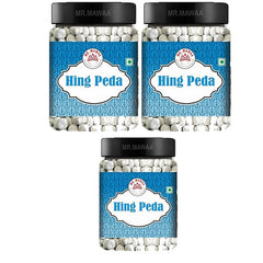 Mr. Mawaa Heeng Peda 540gm, (180gm *3) | Asafoetida Flavoured Digestive Candy | Jar Pack