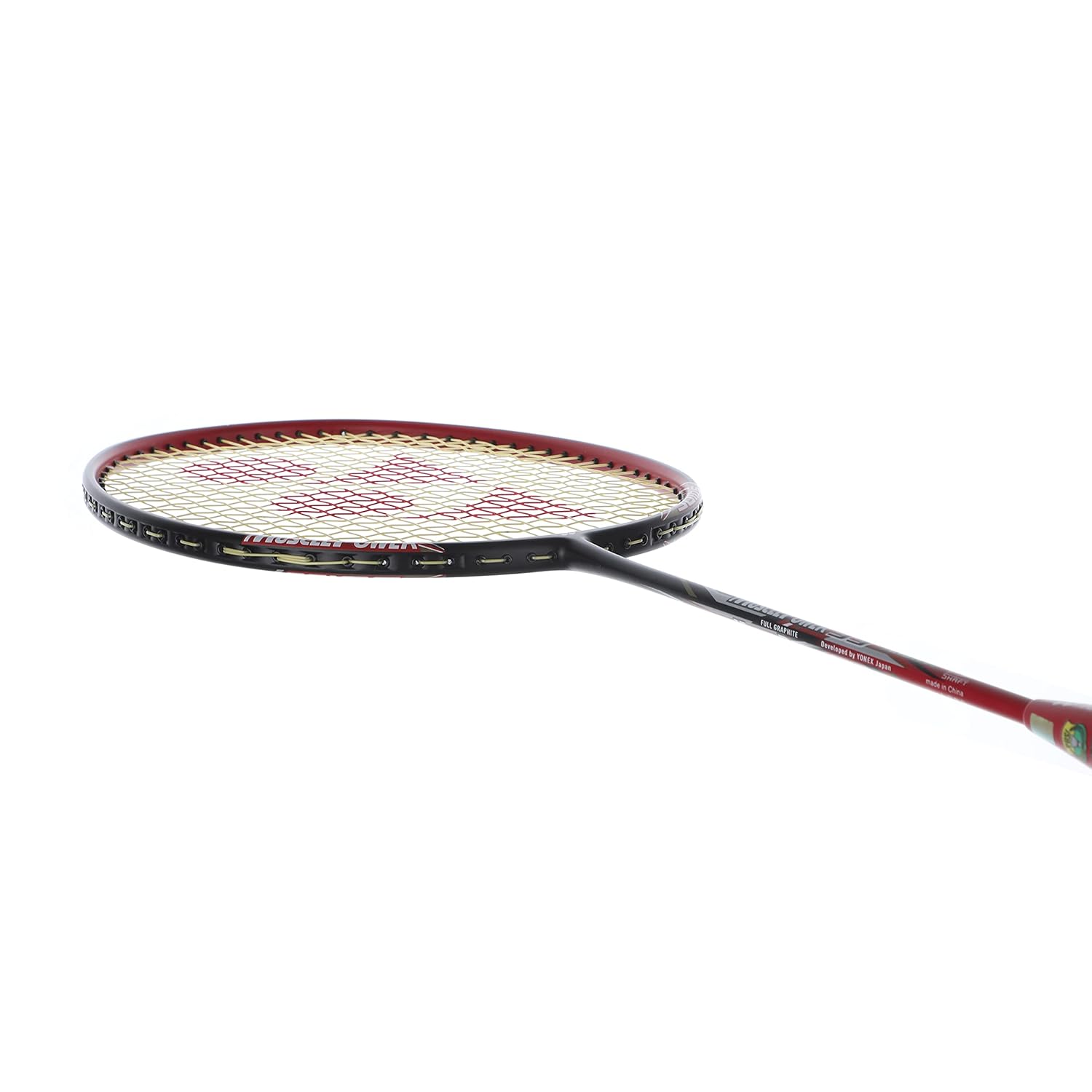 Yonex MUSCLE POWER 33 LIGHT Badminton Racquet, Grip Size - 3 1/4 Inches, Material - Graphite, For Intermediate Players, Colour - Black & Red Yonex MUSCLE POWER 33 LIGHT Badminton Racquet, Grip Size - 3 1/4 Inches, Material - Graphite, For Intermediate Players, Colour - Black & Red