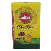 Natural Pure Cow Desi Ghee By Shri Anand | Natural & Healthy Gir Cow Cultured Desi Ghee Perfect For Use Puja | (1 Litre) 33.8 Ounce | Box Pack