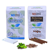 Herbal Cigarettes For Smoking | Mint, Clove Flavoured King Size Herbal Smoke Sticks Pack Of 20 | Tobacco/Cigarette Alternatives - Quit Smoking Products - Tobacco Free & Nicotine Free