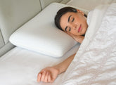 Memory Foam Pillow, Cervical Orthopedic Pillow For Neck & Shoulder Pain, Standard Size | Regular Pillow, Most Comfortable Pillow | Rectangular Shape, Removable Cover - Pack Of 1