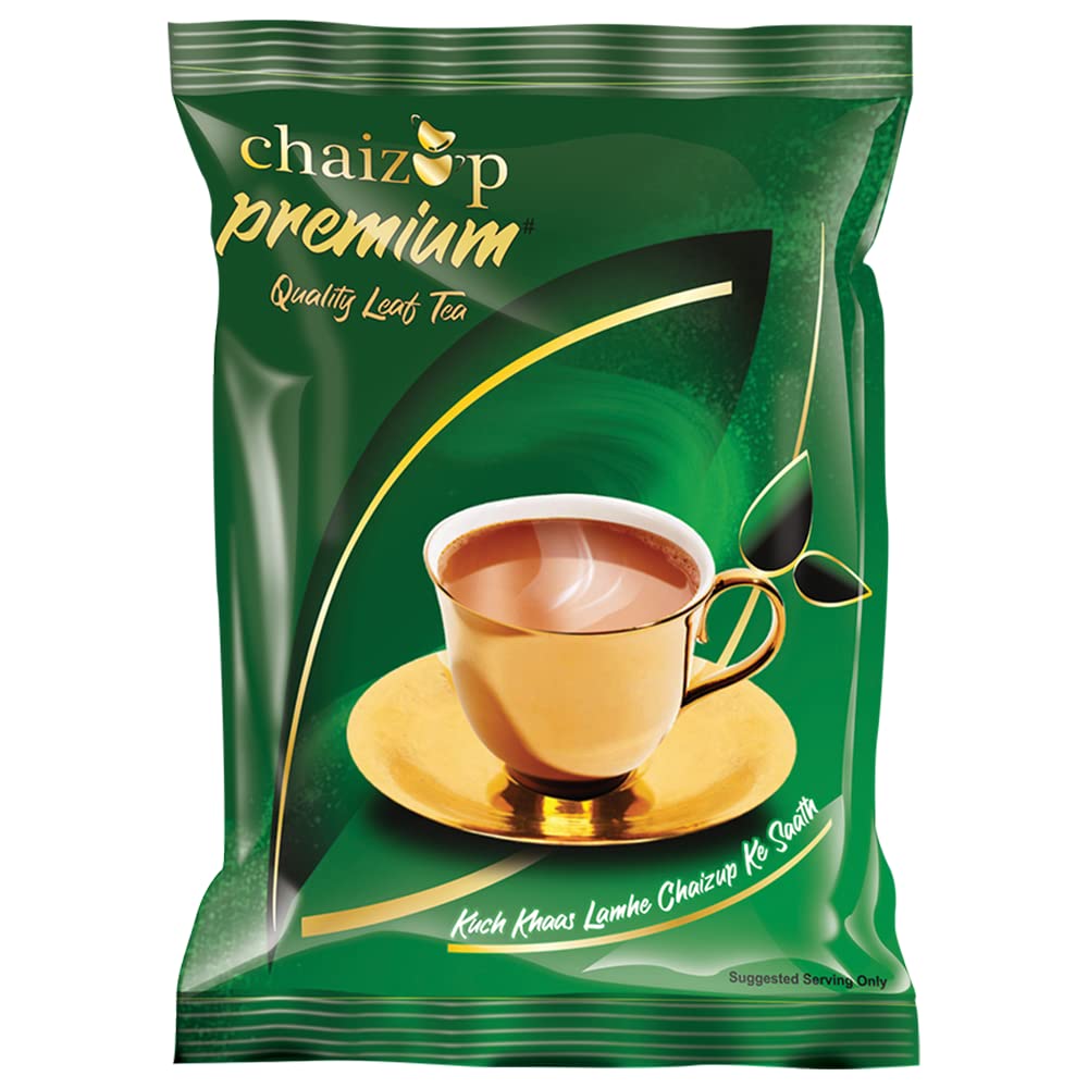 Chaizup Premium CTC Quality Leaf Tea - 250gm, 8.8 Ounce | Loose Leaf Blend For Authentic Flavors & Perfect Brew - Hand Picked Long Tea Leaves | Low Caffeine