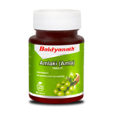 Baidyanath Amlaki Amla Natural Health Booster For Enhanced Hair, Skin, Digestive Health, Metabolism Support & Sugar Level Management | 60 Tablets , 100gm 0.2lbs