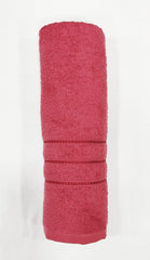 Bombay Dyeing Flora Large Size Bath Towel 500 Gsm (Light Mahroon)