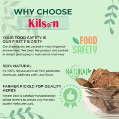 Kilson Ayurvedic Arjuna Chaal Raw Natural Heart Health Supplement Pure Arjuna Bark, Maintain Healthy Blood Pressure And Cholesterol Levels | 200gm 0.4lbs