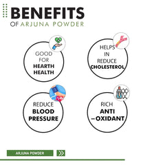 Natural Health Products Pure Arjun Chhal Powder For Heart Weight Loss Hair Growth Tea Churna Pure Herbal Organic, Drinking, Eating, Face, Skin | 100gm 0.2lbs