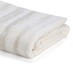 Himeya 100% Cotton Bath Towel 500 Gsm | Ultra-Soft & Absorbent, Perfect For Daily Use (White)