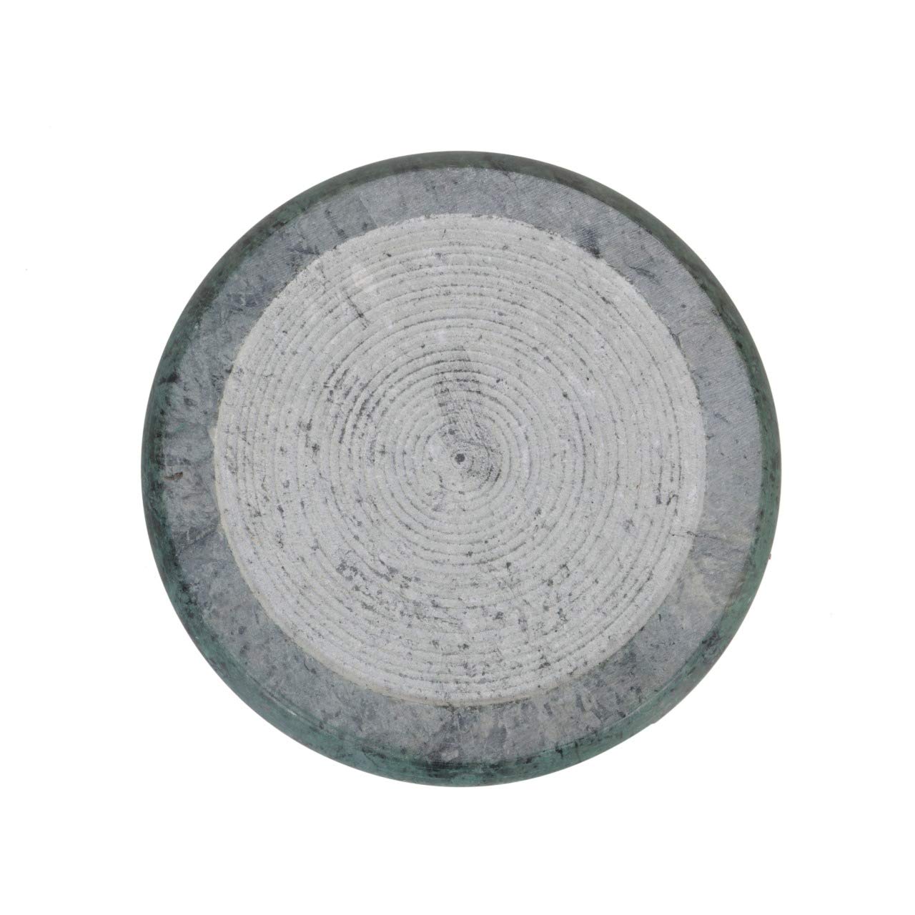 Green Marble Roti Maker Or Green Marble Chakla, 10 Inch Diameter | Handmade Rolling Pin - Roti Maker Green Marble Roti Maker Or Green Marble Chakla, 10 Inch Diameter | Handmade Rolling Pin - Roti Maker