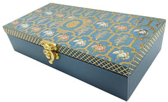 Designer Wodden Fancy Shagun Gift Boxes For Wedding, Shagun Cash Box Or Money Box With Mgi Printing For Wedding, Engagement, Holi, Diwali, Baby Showers, Colour - Multicolour