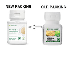 Nutrlite Vitamin B With Yeast Plus , Provides Energy & Helps Nervous System Support | 100 Tablets , 150gm 0.3lbs