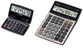 Casio Desktop Calculator & Casio SX-100-W Portable Calculator With Foldable Design | 4 Digit Display & 300 Steps Check & Correct Calculator