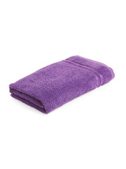 Welspun 100% Cotton Quik Dry Bath Towel 380 Gsm | High Absorbency Super Soft, Fast Drying Bath Towels | Large Size Bath Towel For Men & Women (Dark Violet)