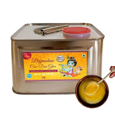 100% Natural Cow Desi Ghee By Brijmohan | Naturally & Healthy Pure Desi Ghee Perfect For Cooking | (2 Litre ) 67.6 Ounce | Tin Pack