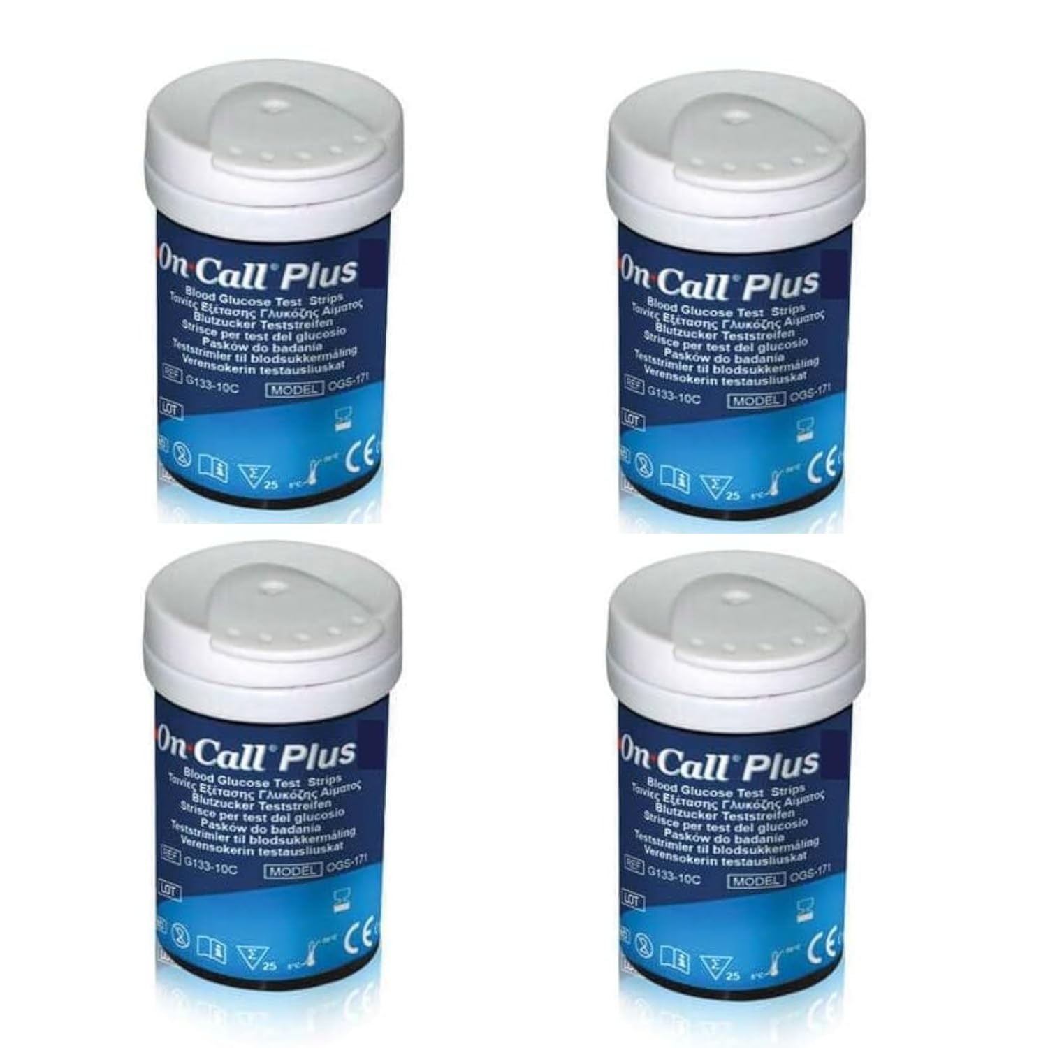 Rossify On Call Plus Blood Glucose Test Strips - 50 Strips | On Call Plus Accurate & Reliable Diabetic Testing Rossify On Call Plus Blood Glucose Test Strips - 50 Strips | On Call Plus Accurate & Reliable Diabetic Testing