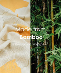 Thirsty Towel By Doctor Towels Bamboo Bath Towels 460 Gsm | Super Soft & High Absorbency Towel, Quick Dry Towel (Gingko Garden)