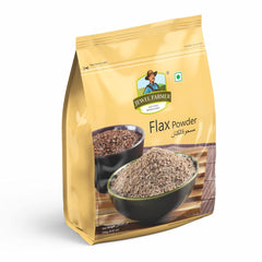 Jewel Farmer Flax Powder Enriched With Fiber Protein, Omega 3 & 6 Cholesterol Free Nutritious Pack Of Granulated Alasi, Teesi | 250gm 0.5lbs