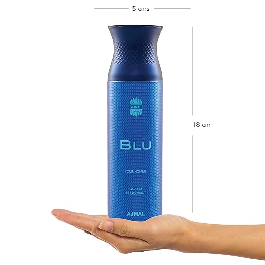 Ajmal Gift Set Of Yearn Eau De Parfum 100ml 3.4 Fl.oz. & Blu Deodrant 200ml 6.7 Fl.oz. For Men | Combo Of 2 Ajmal Gift Set Of Yearn Eau De Parfum 100ml 3.4 Fl.oz. & Blu Deodrant 200ml 6.7 Fl.oz. For Men | Combo Of 2