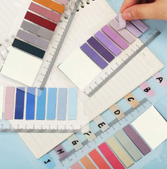 Sticky Tabs For Notebooks – 1000 Pcs Sticky Index Tabs, Pet Page Markers - Pack Of 5, Multicolor