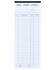 Estimate Pad No.2, 80 Sheets 160 Pages, Premium Stationery Billing Book For Shop & Office, 10Pcs