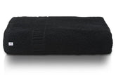 Kuber Industries Premium Bath Towel 500 Gsm | Super Soft, Fluffy & Absorbent Cotton Bath Towel Perfect For Daily Use (Black)