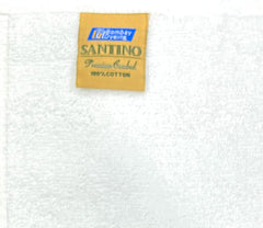 Bombay Dyeing Santino Premium Large 100% Cotton Bath Towel 550 Gsm (White)