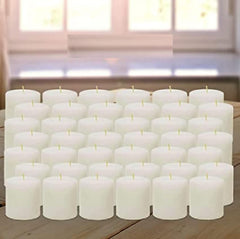 BULK BUY CANDLES | CENTRE TABLE CANDLES PACK OF 42 | BURNING TIME 5 HOUR