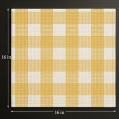 Am Safe Xam Safe X 100% Cotton Kitchen Towels 200 Gsm | Dish Cloths, Table & Fridge Cleaning, Roti Napkins -Pack Of 3 (Beige & White)
