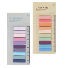 Sticky Index Tabs For Books Page Markers Transparent Sticky Notes Colorful | 2 Packs - 400 Pcs