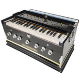 Best Harmonium - 7 Stopper, Double Bellow, 39 Keys, Two Reed (Bass-Male), 440v Tunned | Handmade Musical Instrument - 2 Side Carry Handle