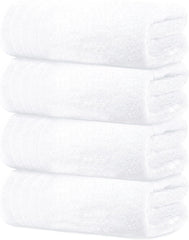 100% Cotton Bath Towel 2000 Gsm | Soft & Ultra Absorbent Quick Dry Large Size Bath Towel (White) - Set Of 4