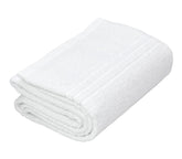 Tuni Mani 100% Cotton Turkish Bath Towel 500 Gsm | High Absorb & Quick Dry Bath Towel (White)