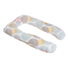 Pregnancy Pillow, U Shaped Pillow, Maternity Pillow For Sleeping - Moonshine | 100% Cotton Pillow For Pregnant Mothers With Breathable & No Heat Fabric - Full Body Support For Better Sleep