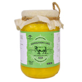 100% Pure Ashwagandha Infused Desi Cow Ghee By Vanalaya | Rich Source Of Vitamin A & Healthy Delicious Pure Desi Ghee For Body Health | (500ml) 16.9 Ounce | Jar Pack