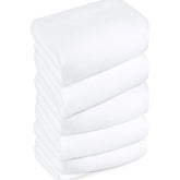 100% Cotton Bath Towel 2500 Gsm | Soft & Ultra Absorbent Quick Dry Large Size Bath Towel (White) - Set Of 5