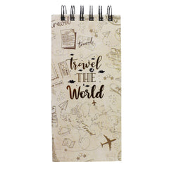 To Do List Notepad, Daily Planner Diary, Pages 129, Birthday Return Gift (Travel the World) 1Pc