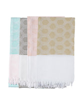 Ramraj 100% Cotton Soft Feel Bath Towel 1200 Gsm (Multicolor)- Pack Of 4