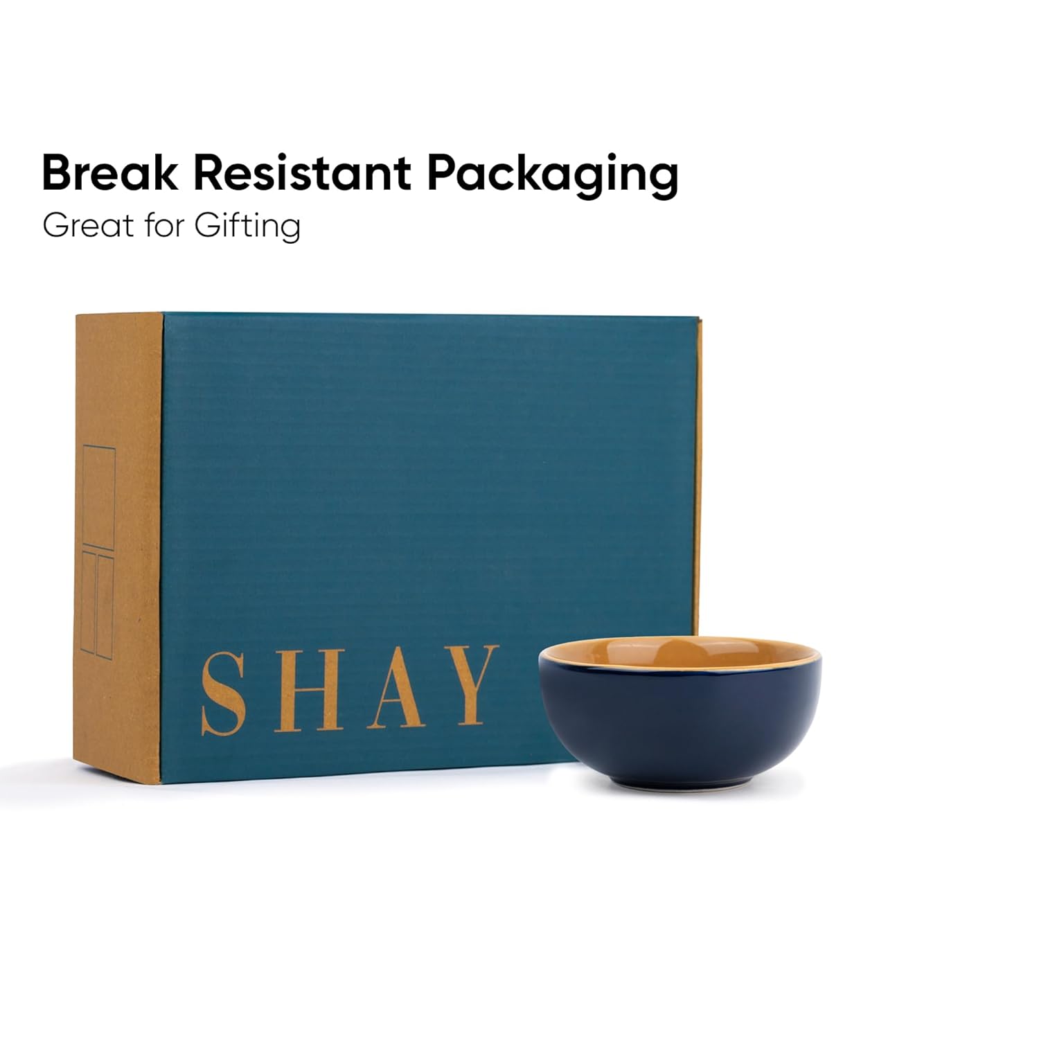 Ceramic Veg Bowls Set Of 6 For Dinner - 180ml Each, Midnight Blue | Katori Set With Glossy Finish - Stoneware Ceramic Bowls Set Of 6 | Dessert Bowl Set Ceramic Veg Bowls Set Of 6 For Dinner - 180ml Each, Midnight Blue | Katori Set With Glossy Finish - Stoneware Ceramic Bowls Set Of 6 | Dessert Bowl Set