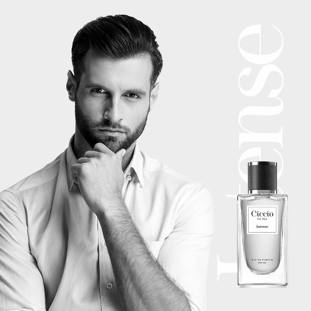 Ciccio Sin For Women + Intense For Men Eau De Parfum 100ml 3.4 Fl.oz. Each Pack Of 2 | Long Lasting Ciccio Sin For Women + Intense For Men Eau De Parfum 100ml 3.4 Fl.oz. Each Pack Of 2 | Long Lasting