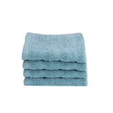Maspar 100% Cotton Casper Face Towel 700 Gsm (Blue) - 4 Pcs