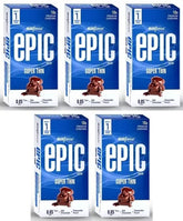 Manforce Epic Desire Super Thin Condoms For Men, Silk Chocolate Flavour, (10 Counts) X Pack Of 5