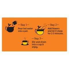 TE-A-ME Chamomile Flower Tea - Pack Of 2 X 50gm, 1.7 Ounce Each | Chamomile Tea For Good Sleep - Caffeine Free, Biodegradable