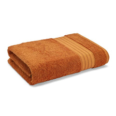 Wakefit Bamboo Bath Towel 500 Gsm | Large Size Bath Towel For Men & Women (Rust Orange)